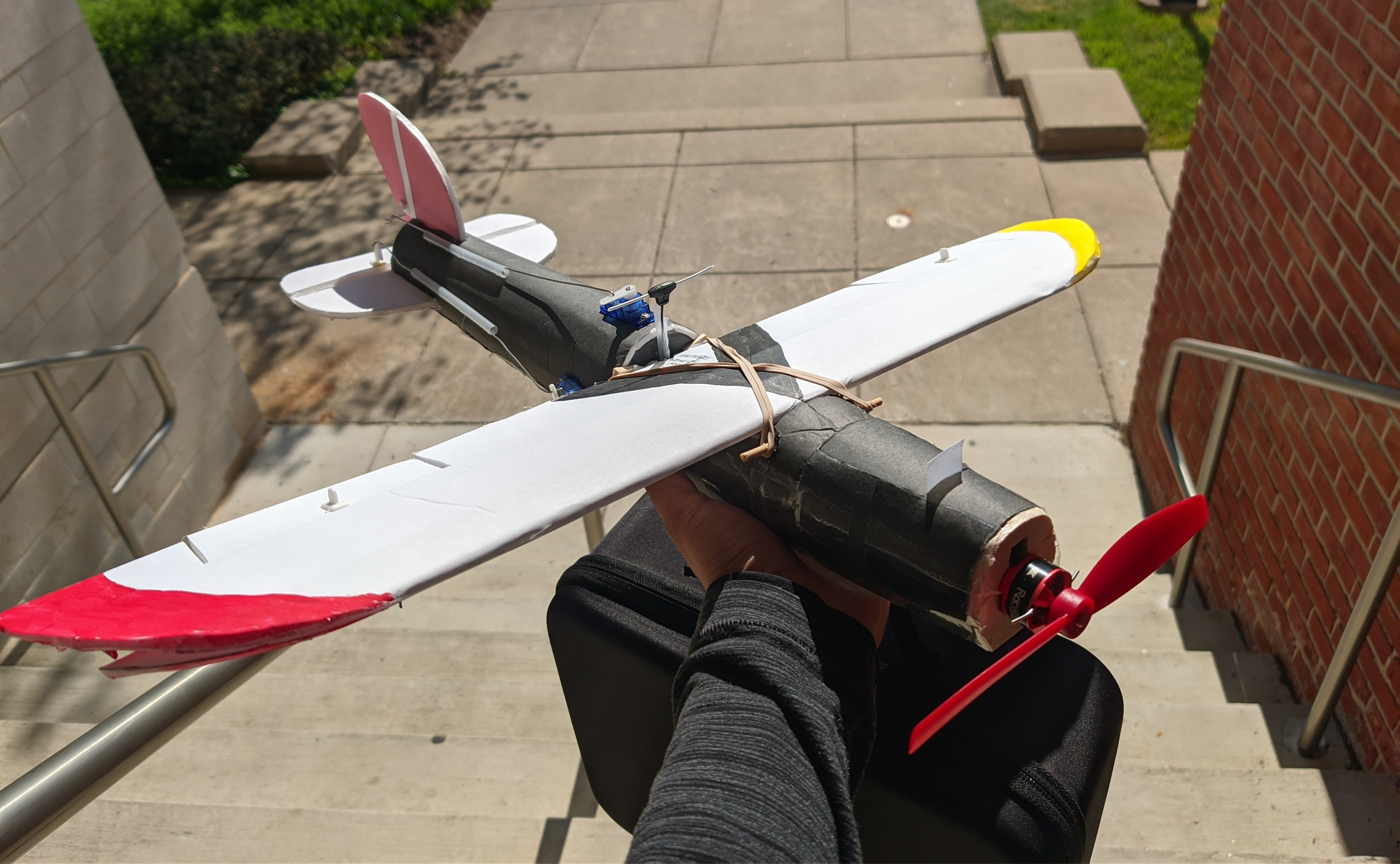 Image of my RC plane, the 'Dovetail Mini Warrior'